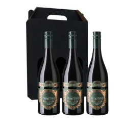 Vingave 3 fl. rødvin, Baroncini - Primitivo Puglia IGP ØKO (Italien)