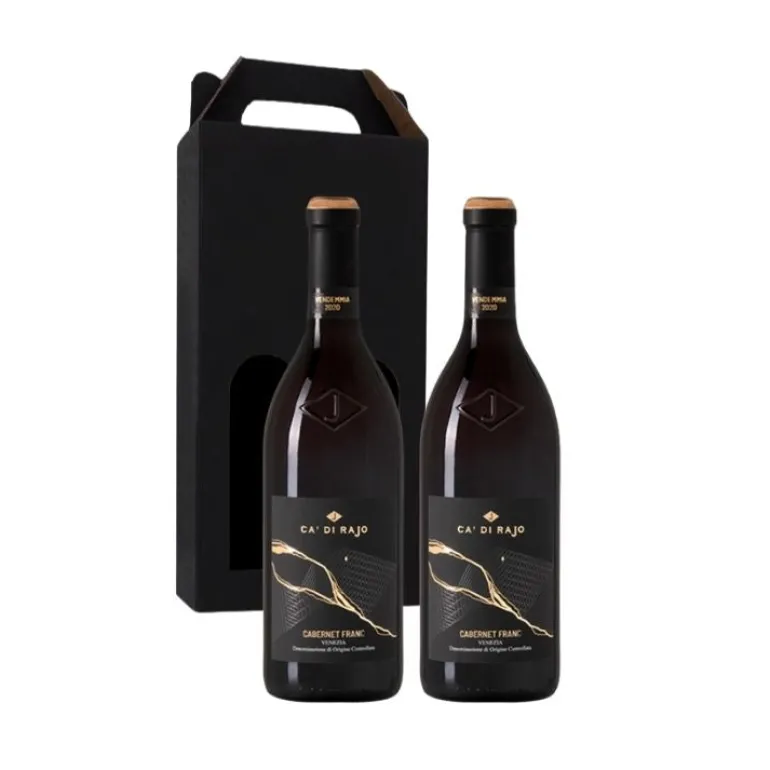 Vingave 2 fl. rødvin, Ca´ Di Rajo - Cabernet Franc (Italien)