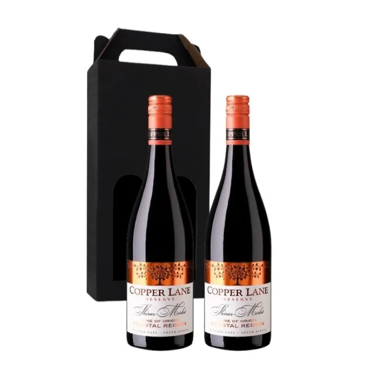 Vingave 2 fl. rødvin, Copper Lane - Reserve Shiraz/Merlot (Sydafrika)