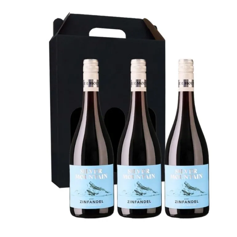 Vingave 3 fl. rødvin, Silver Mountain - Zinfandel (USA)