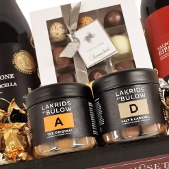 Vingave 'TAK' med Amarone, Ripasso og dansk luksus chokolade