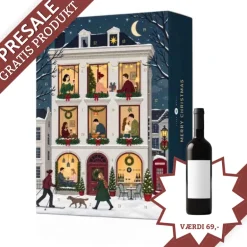 Vin Julekalender med 24 små flasker vin