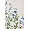 Viskestykke | Blue Flower Garden | økologisk bomuld