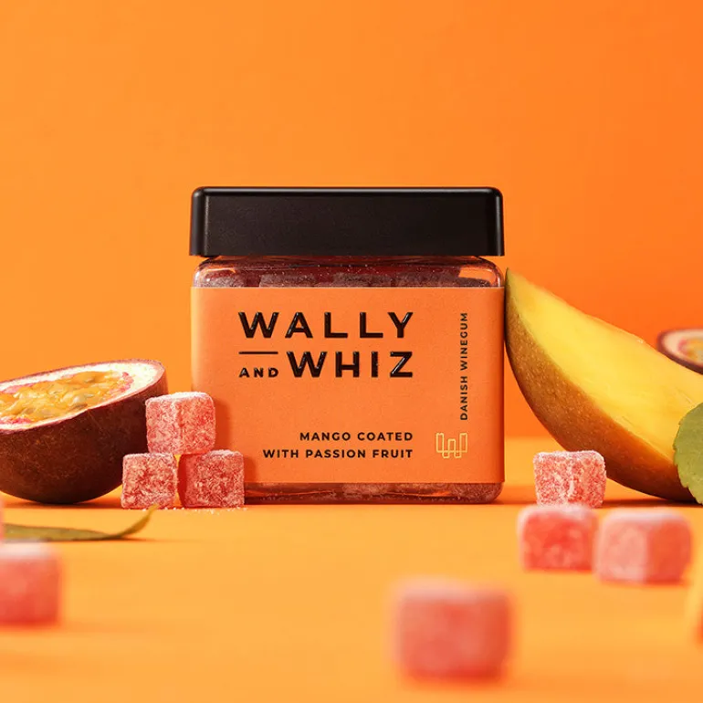 Wally & Whiz vingummi - Mango med Passion