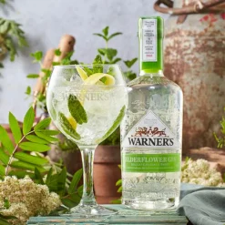 Warner's Elderflower Gin, 70 cl