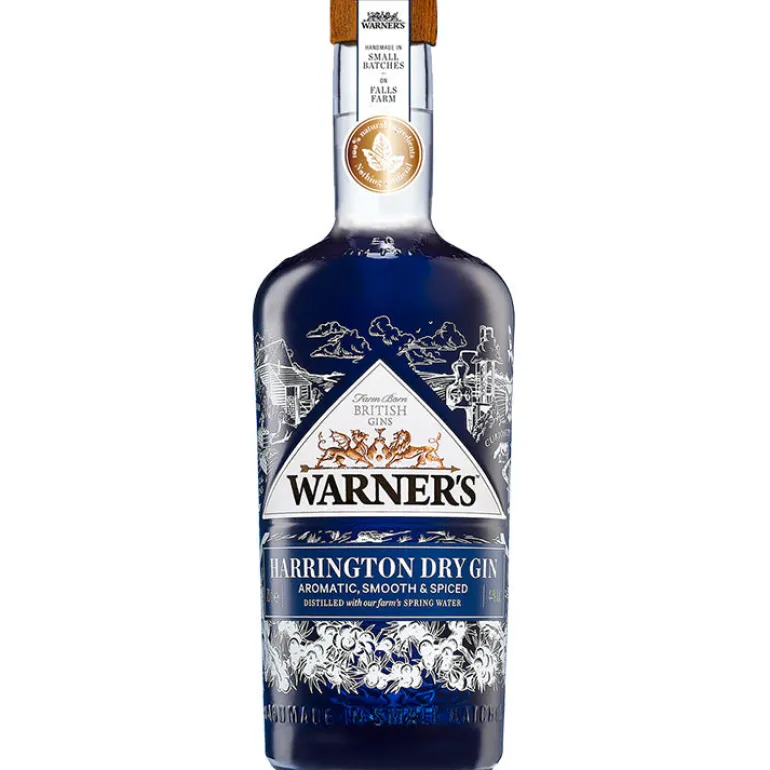 Warner's Harrington Dry Gin, 70 cl