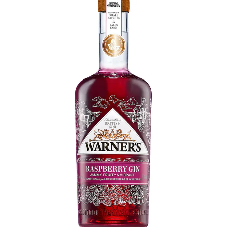 Warner's Raspberry Gin, 70 cl