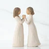 Willow tree figur - Sisters by heart